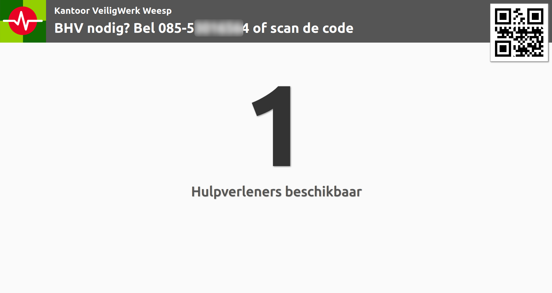 Aanwezigheidsmonitor AVG veilig